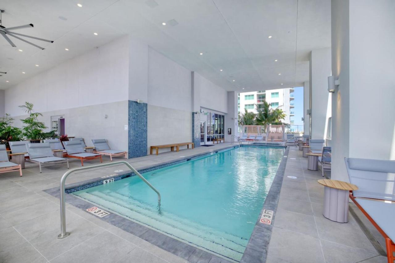 Downtown Luxury Studio Pool And Gym Apartment Miami Exterior foto